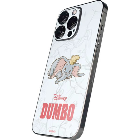 Disney Dumbo Classic sketched portrait iPhone 16 Pro Skin